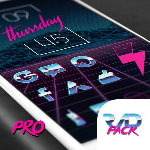 دانلود برنامه Rad Pack – 80’s Theme