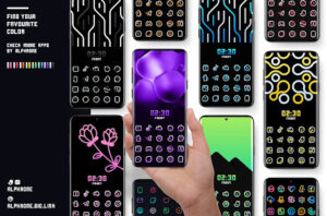 BeeLine Purple Iconpack