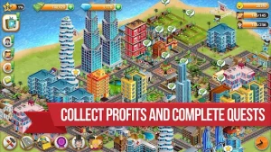 Village Island City Simulation