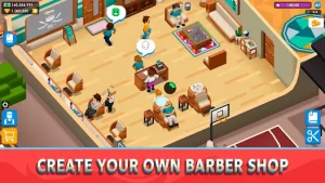 Idle Barber Shop Tycoon - Game