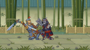 Crazy samurai