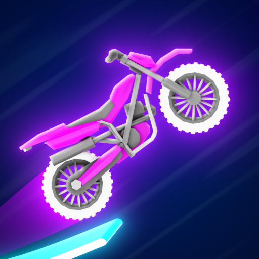 دانلود بازی Rider Worlds – Neon Bike Races