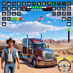 دانلود بازی American Truck Simulator Cargo