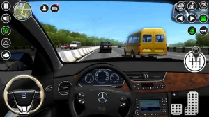 Modern Car Drive Glory Parking