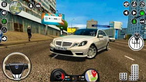 Modern Car Drive Glory Parking