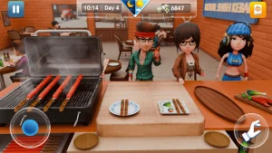 kebab food chef simulator game