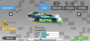 Slot Car Game High Tech Racing