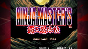 NINJA MASTER'S ACA NEOGEO