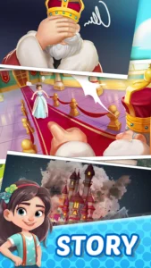 Queen’s Castle : Merge & Story