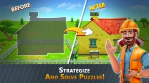Match & Merge - Build a House