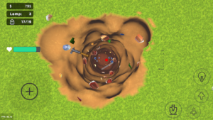 Digging a Hole Simulator