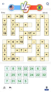 Crossmath - Math Puzzle Games