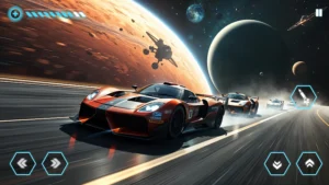 Space Car Racing Games Offline