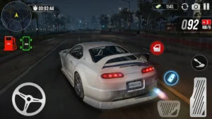 Car Driving Midnight Drifting