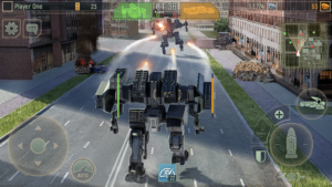 WWR: Mech robots, war game