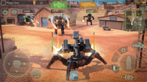WWR: Mech robots, war game