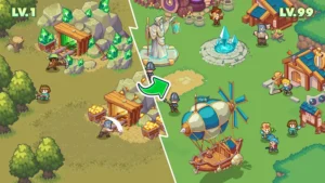 Guardian War: RPG Pixel Hero