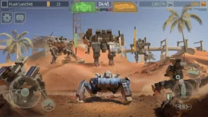 WWR: Mech robots, war game