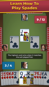 Spades For Seniors: Card Game