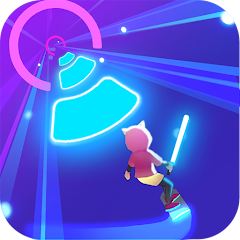 دانلود بازی Cyber Surfer : Rhythm Odyssey