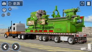 22 wheeler Cargo Truck Game 3D