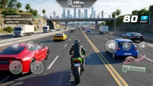 Motor Speed Traffic 3D