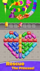 Princess Rescue: Color Puzzle