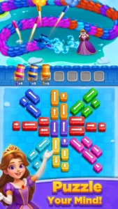 Princess Rescue: Color Puzzle