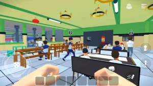 School Cafeteria Simulator