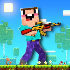 دانلود بازی Noob 2D Platformer Shooter