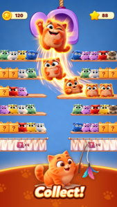 Meow Sort-Color Puzzle Master