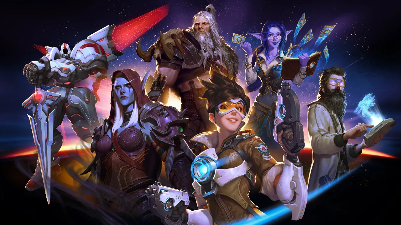 پس زمینه Blizzard Entertainment