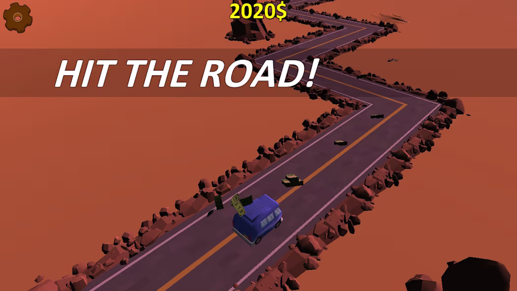 Highway Getaway ZigZag Blocky Car