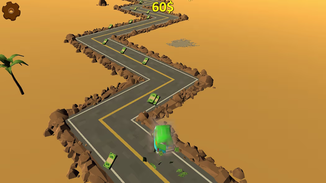 Highway Getaway ZigZag Blocky Car