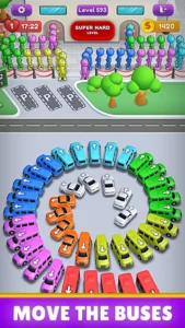 Crowd Express: Boarding Puzzle