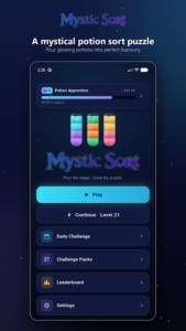 Mystic Sort: Water Sort Game