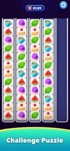 Tile Sort Puzzle Game