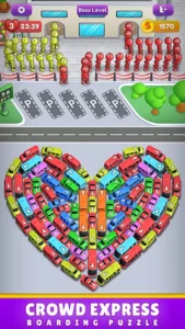 Crowd Express: Boarding Puzzle