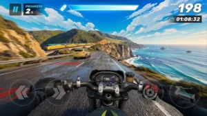 Highway Moto Rush: Traffic