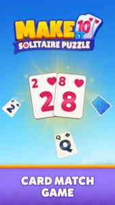 Make It 10: Solitaire Puzzle