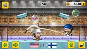 Puppet Ice Hockey: Pond Head
