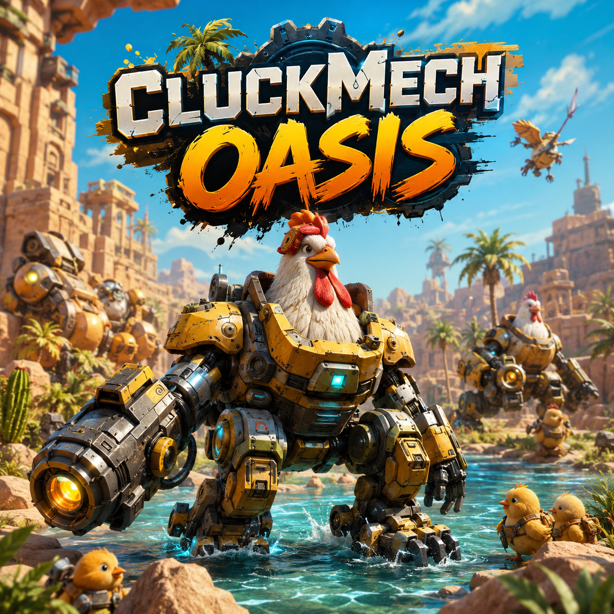 دانلود بازی Cluckmech Oasis