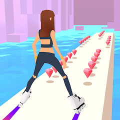 دانلود بازی Sky Roller: Rainbow Skating
