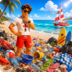 دانلود بازی Lifeguard: Beach Tidy Up