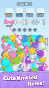 Triple Yarn Match - Puzzle 3D