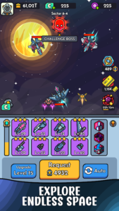 Idle Space: Ship Crafting RPG