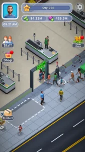 Grocery Mart: Real Tycoon