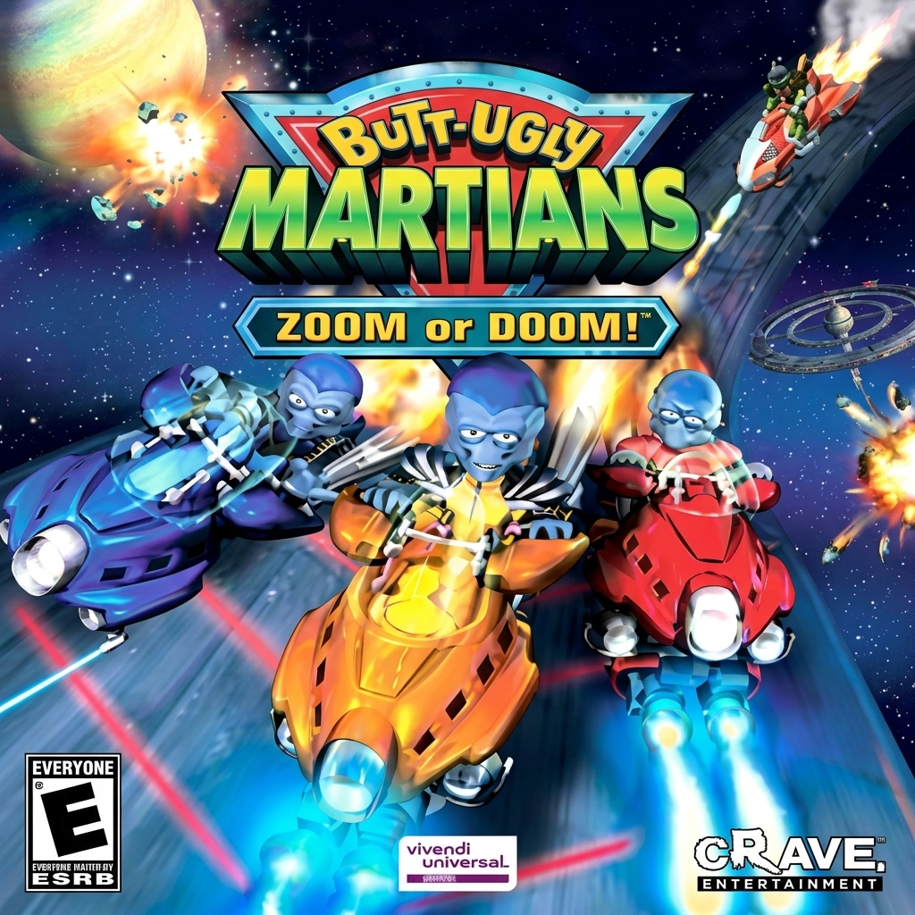 دانلود بازی Butt-Ugly Martians: Zoom or Doom