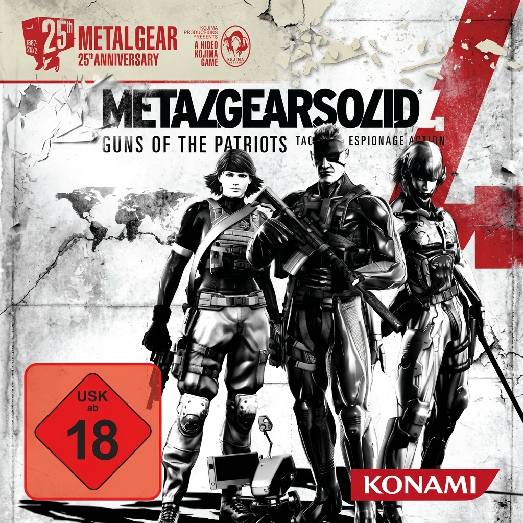 Metal Gear Solid 4: Guns Of The Patriots – 25th Anniversary Edition