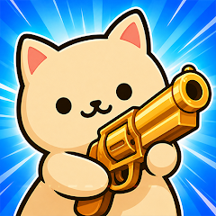 دانلود بازی Idle Cat Gunner: Shooter RPG